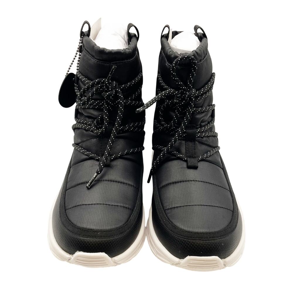 J/Slides Womens Nylon Will Boots Size 8 Black Outdoor Winter & Snow NIB - Picture 5 of 11